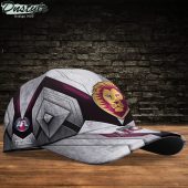 Afl Brisbane Lions Custom Name Grey Maroon Classic Cap V2 02.jpg - demo10