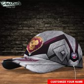 Afl Brisbane Lions Custom Name Grey Maroon Classic Cap V2 03.jpg - demo10
