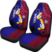 Afl Brisbane Lions Indigenous Style Car Seat Covers 3.jpg - demo10