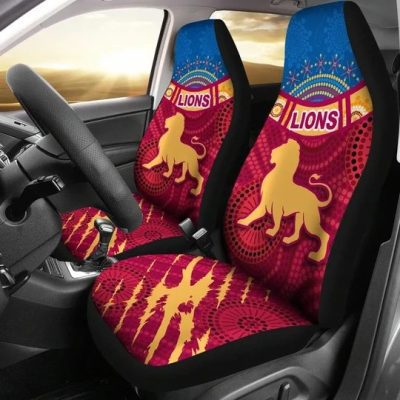 AFL Brisbane Lions Proud Car Seat Covers