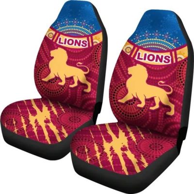 AFL Brisbane Lions Proud Car Seat Covers