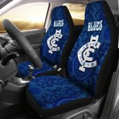 AFL Carlton Blues Indigenous Country Style-Navy Car Seat Covers