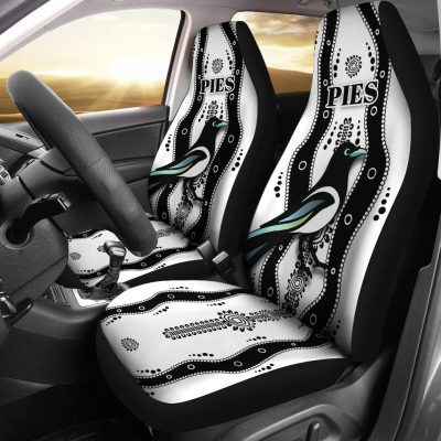 AFL Collingwood Magpies Indigenous Car Seat Covers