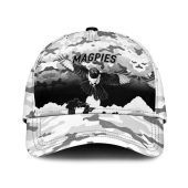 Afl Collingwood Magpies White Black Anzac Soldiers Classic Cap1.jpg - demo10
