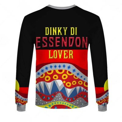 AFL Gold Coast Suns Dinky Di Lover Aboriginal Flag x Indigenous Pullover Hoodie