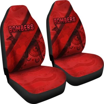 AFL Essendon Bombers Indigenous Car Seat Covers
