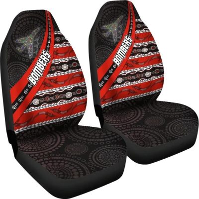 AFL Essendon Bombers NAIDOC Aboriginal Car Seat Covers