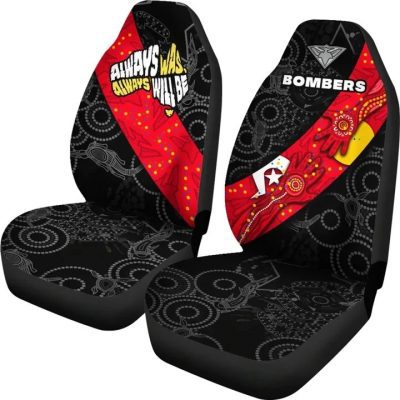 AFL Essendon Bombers NAIDOC Week Indigenous Car Seat Covers