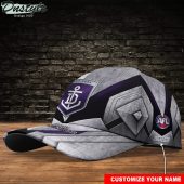 Afl Fremantle Dockers Custom Name Grey Purple Classic Cap 03.jpg - demo10