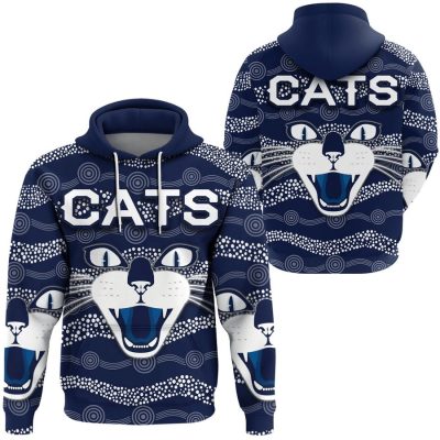 AFL Geelong Cats Football Team Pullover Hoodie