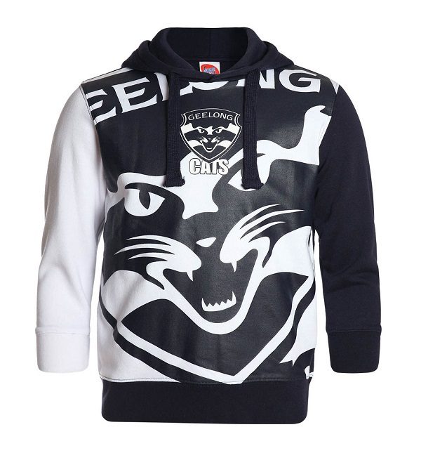 AFL Geelong Cats Supporter Pullover Hoodie AFL Geelong Cats Supporter Pullover Hoodie
