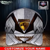 Afl Hawthorn Hawks Custom Name Grey Classic Cap.jpg - demo10