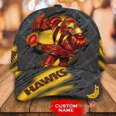 Afl Hawthorn Hawks Custom Name Mascot Classic Cap1.jpg - demo10