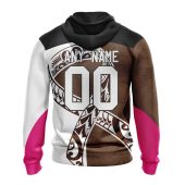 Afl Hawthorn Hawks Custom Name Number Fight Cancer Pullover Hoodie Back.jpg - demo10