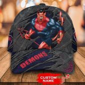 Afl Melbourne Demons Custom Name Mascot Classic Cap1.jpg - demo10