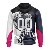 Afl Melbourne Demons Custom Name Number Fight Cancer Pullover Hoodie Back.jpg - demo10