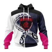 Afl Melbourne Demons Custom Name Number Fight Cancer Pullover Hoodie Front.jpg - demo10