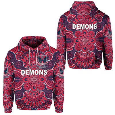 AFL Melbourne Demons Indigenous Pullover Hoodie