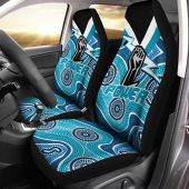 AFL Port Adelaide Aboriginal Style Car Seat Covers
