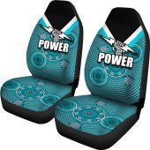 Afl Port Adelaide Power Car Seat Covers 2.jpg - demo10
