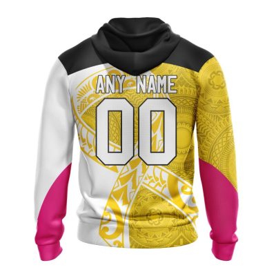 AFL Richmond Tigers Custom Name Number Fight Cancer Pullover Hoodie