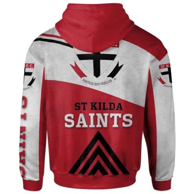 AFL St Kilda Saints Red Pullover Hoodie