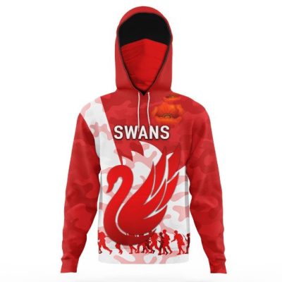 AFL Sydney Swans ANZAC DAY Pullover Hoodie