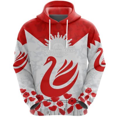 AFL Sydney Swans ANZAC DAY Pullover Hoodie V2