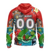 Afl Sydney Swans Custom Name Number Special Design Naidoc Pullover Hoodie Back.jpg - demo10