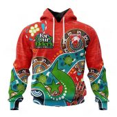 Afl Sydney Swans Custom Name Number Special Design Naidoc Pullover Hoodie Front.jpg - demo10