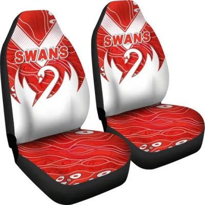 AFL Sydney Swans Indigenous Car Seat Covers