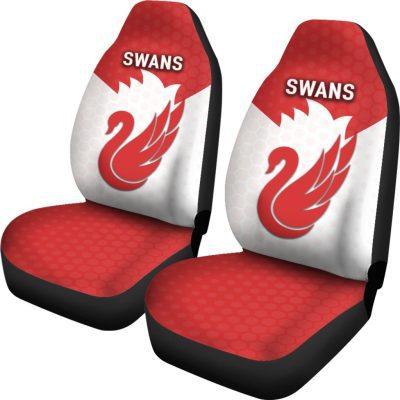 AFL Sydney Swans Red Car Seat Covers