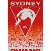 AFL Sydney Swans Red Beach Towel