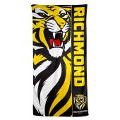 AFL Richmond Tigers Beach Towel