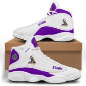 NRL Melbourne Storm Custom Name Air Jordan 13 Shoes
