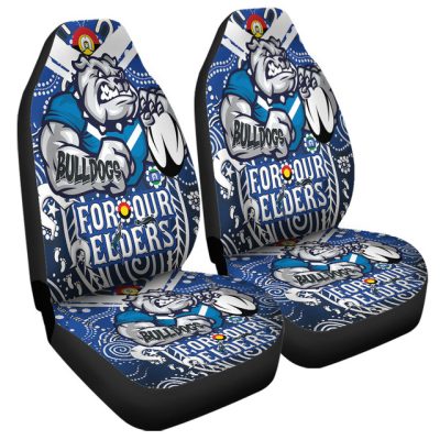 NRL Canterbury-Bankstown Bulldogs NAIDOC Week Car Seat Covers