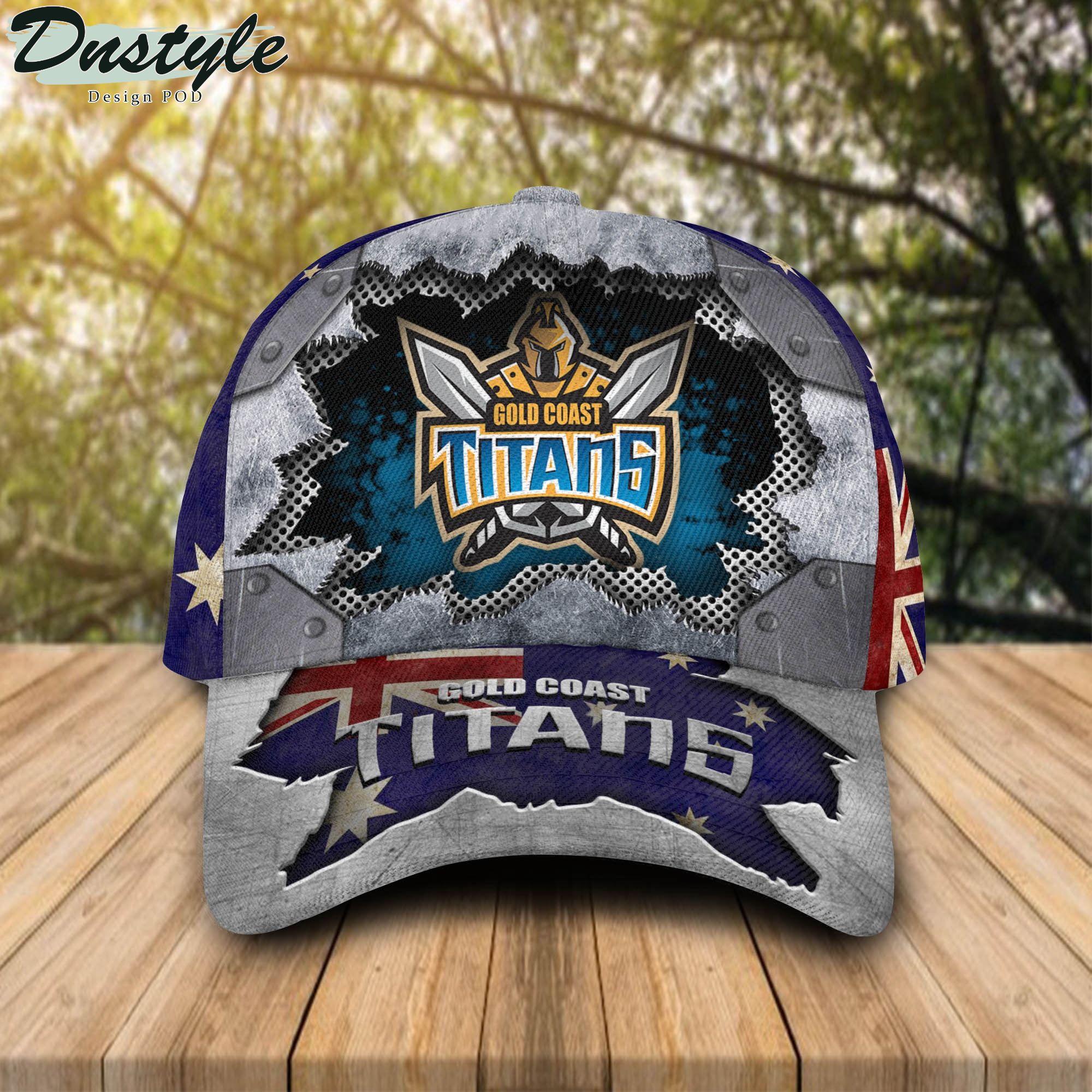 NRL Gold Coast Titans Australian Flag Classic Cap NRL Gold Coast Titans Australian Flag Classic Cap