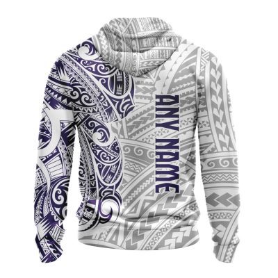 AFL Fremantle Dockers Custom Name White Indigenous Pullover Hoodie