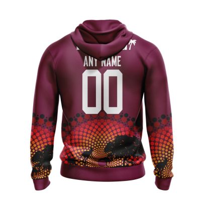 NRL Manly Warringah Sea Eagles Custom Name Number Australia?s Day Pullover Hoodie