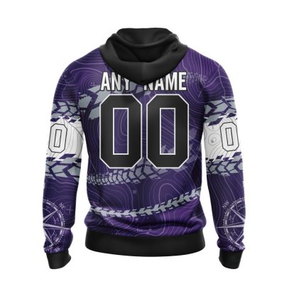 AFL Fremantle Dockers Custom Name Number Off-Road Pullover Hoodie