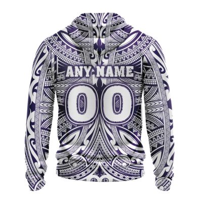 AFL Fremantle Dockers Custom Name Number Indigenous Pullover Hoodie