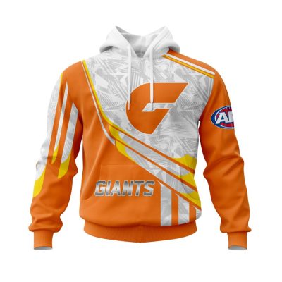AFL Greater Western Sydney Giants Custom Name Number Special Edition Pullover Hoodie