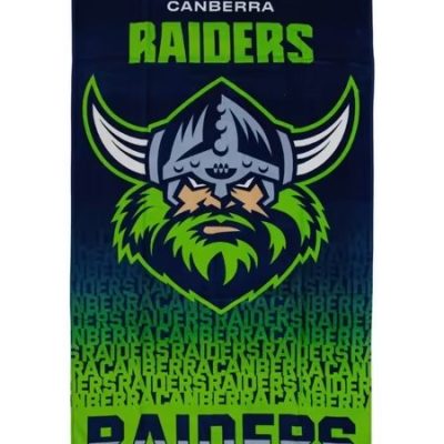 NRL Canberra Raiders Logo Beach Towel V3