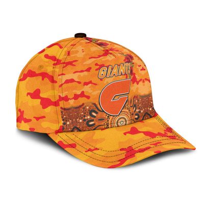 AFL Greater Western Sydney Giants Indigenous Orange Classic Cap