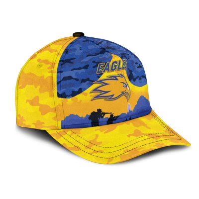AFL West Coast Eagles Gold ANZAC Day Classic Cap