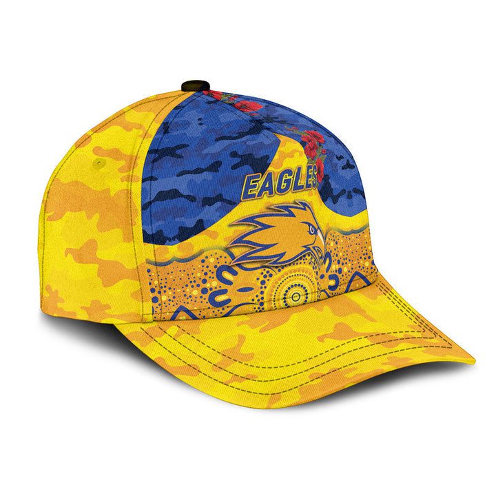 AFL West Coast Eagles Indigenous Gold Classic Cap AFL West Coast Eagles Indigenous Gold Classic Cap