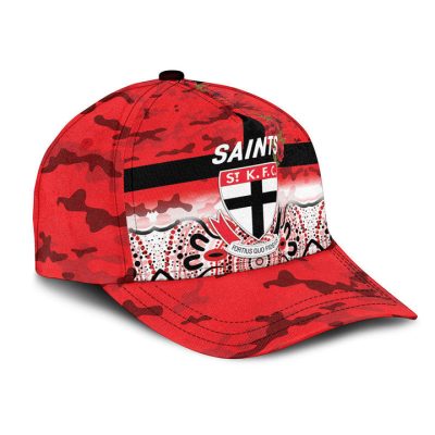 AFL St Kilda Saints Indigenous Red Classic Cap