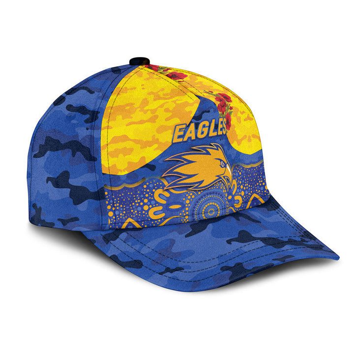 AFL West Coast Eagles Indigenous Royal Blue Classic Cap AFL West Coast Eagles Indigenous Royal Blue Classic Cap