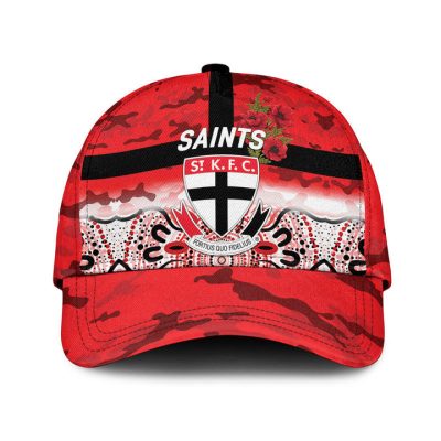 AFL St Kilda Saints Indigenous Red Classic Cap