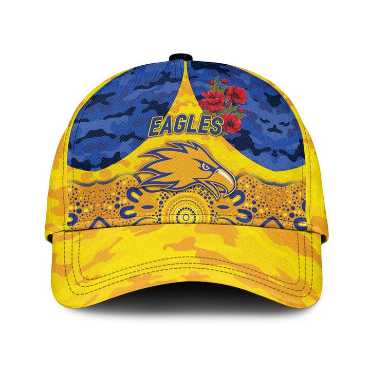 AFL West Coast Eagles Indigenous Gold Classic Cap AFL West Coast Eagles Indigenous Gold Classic Cap